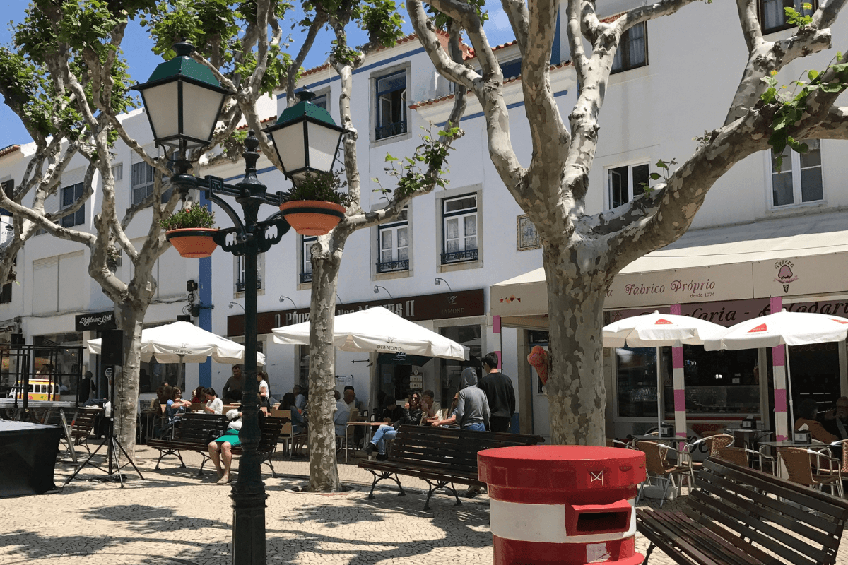 Praça da República - also referred to as Largo do Jogo da Bola