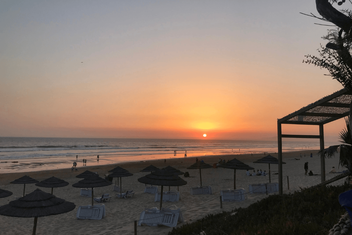 Sunset at Fonte da Telha