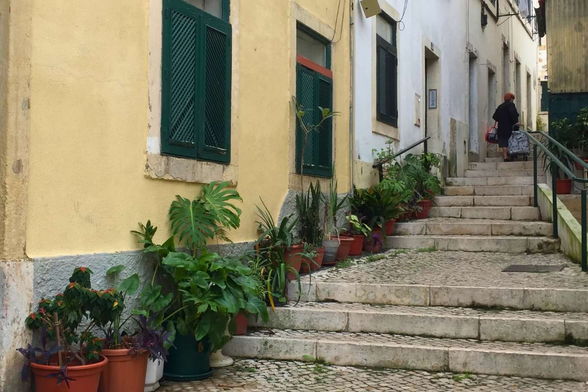 Wandering through the streets of Alfama