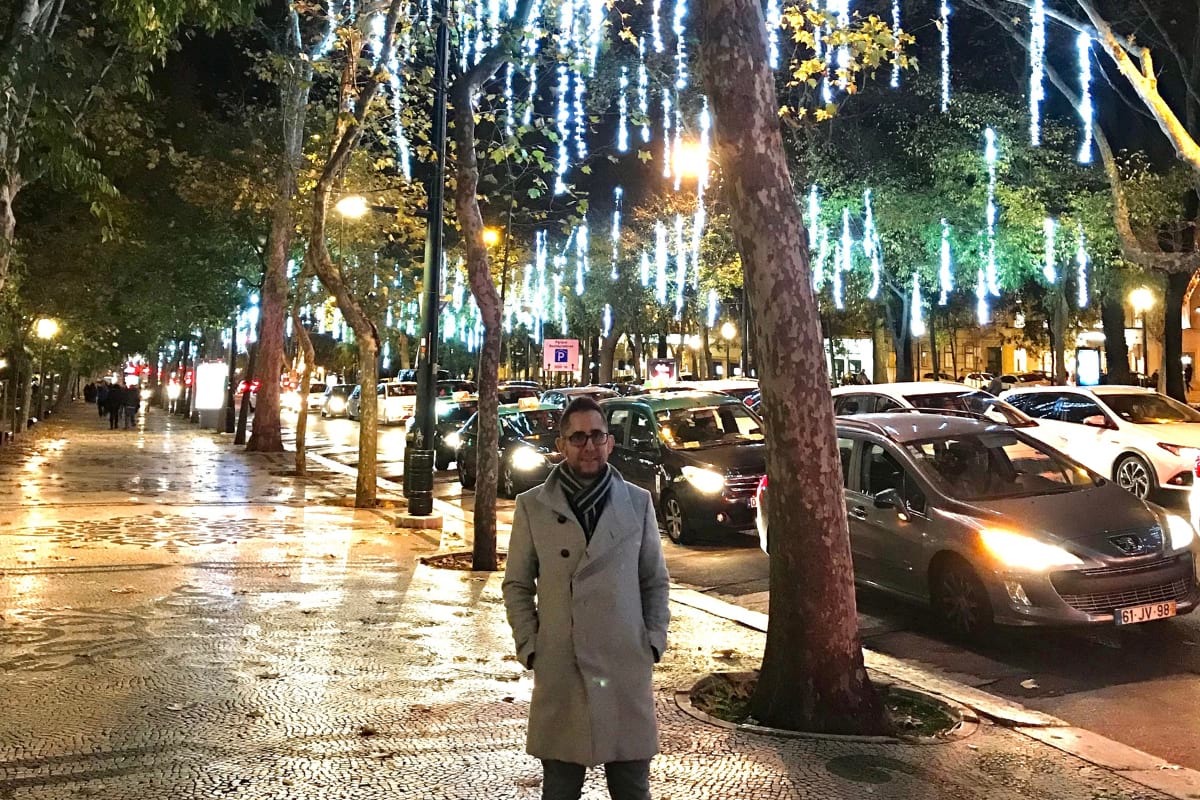 Avenida Liberdade Christmas Lights
