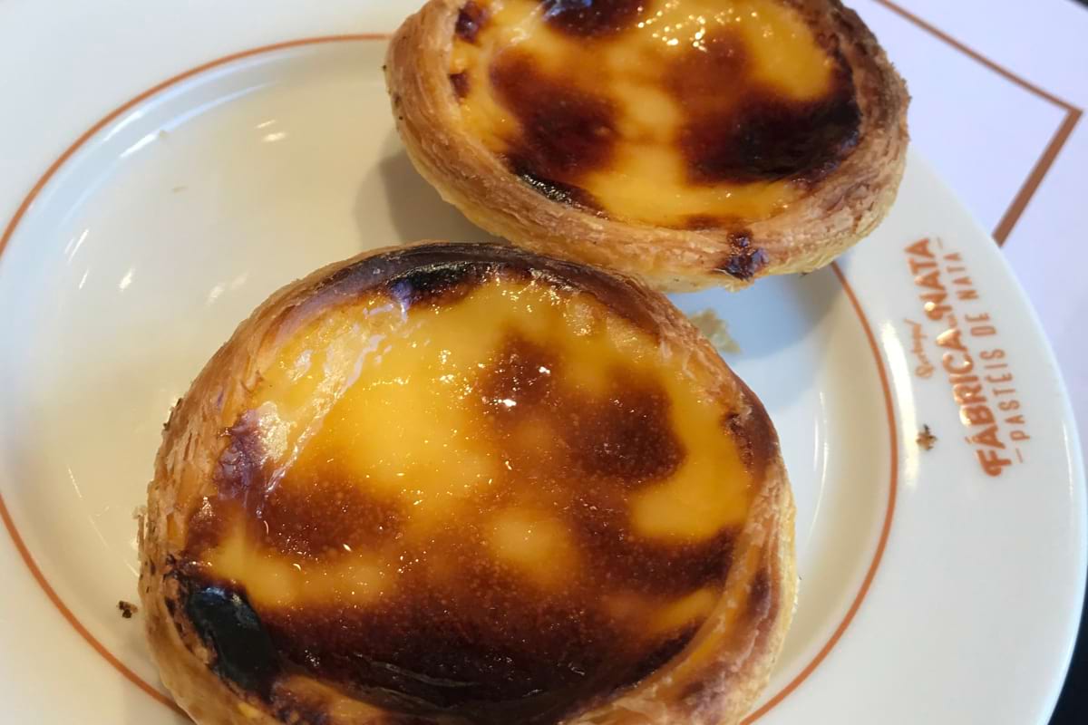 Pasteis de Nata from Fabrica de Nata in Lisbon