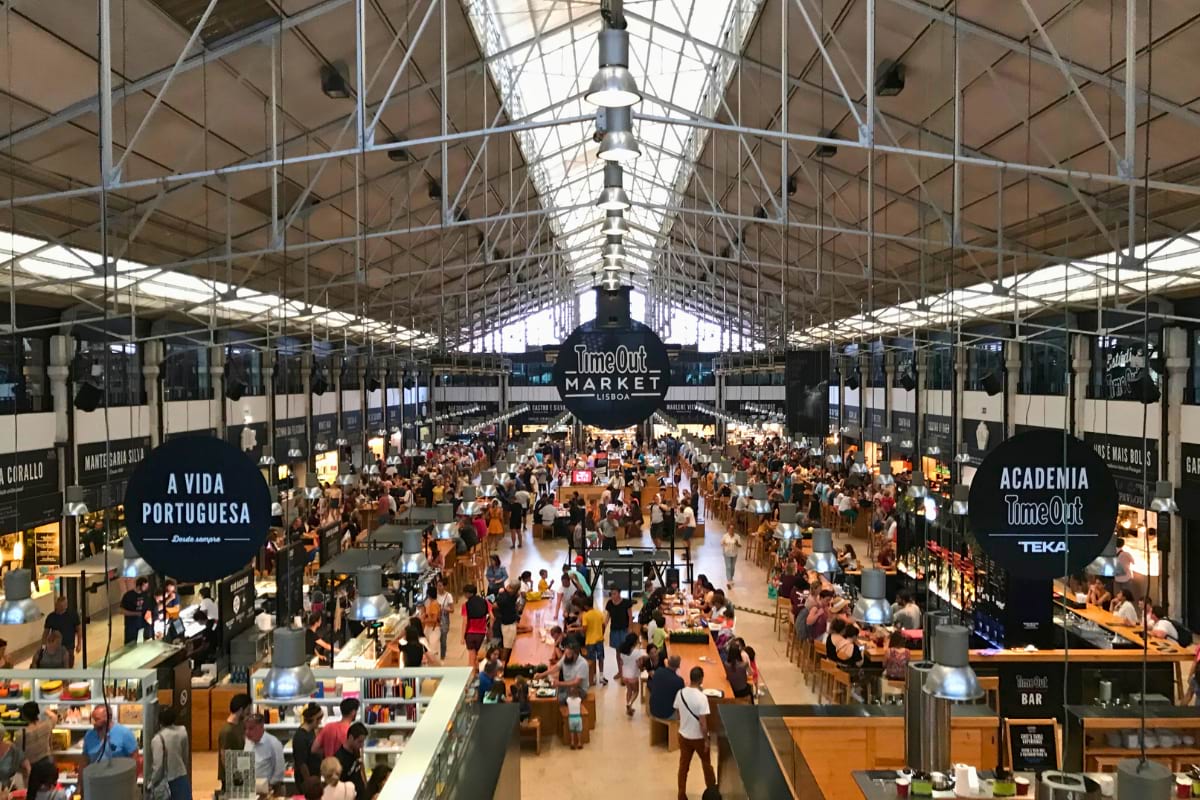 Time-Out Market in Lisbon