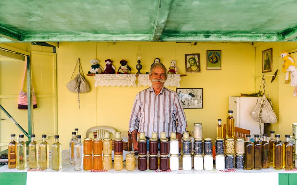 Greek coffee, a popular drink in Greece - Poupadou