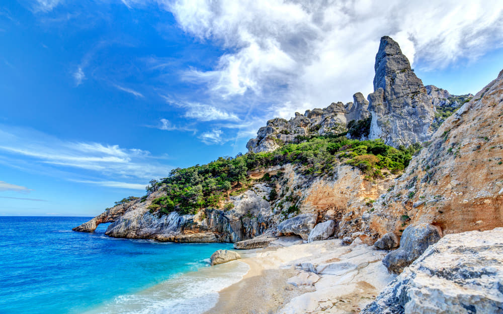 10 Best Beaches in Sardinia, Italy - Cala Golorize © Photo by maniscule from Getty Images by Canva